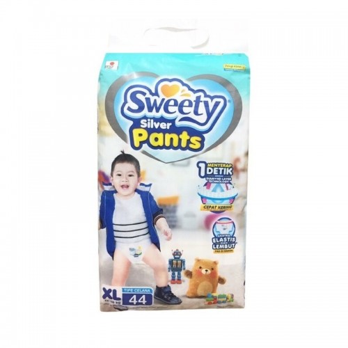 Sweety Popok Bayi Silver Pants - XL 44